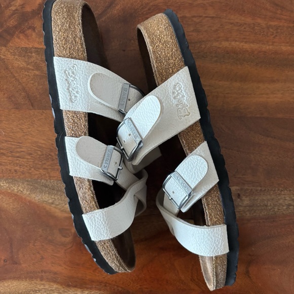 Birki’s Mayori-Style 245 White Strappy Sandal size 7 - Picture 5 of 8